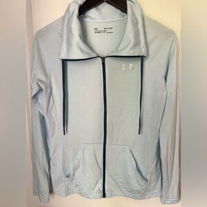 Baby Blue Under Armour Zip Up